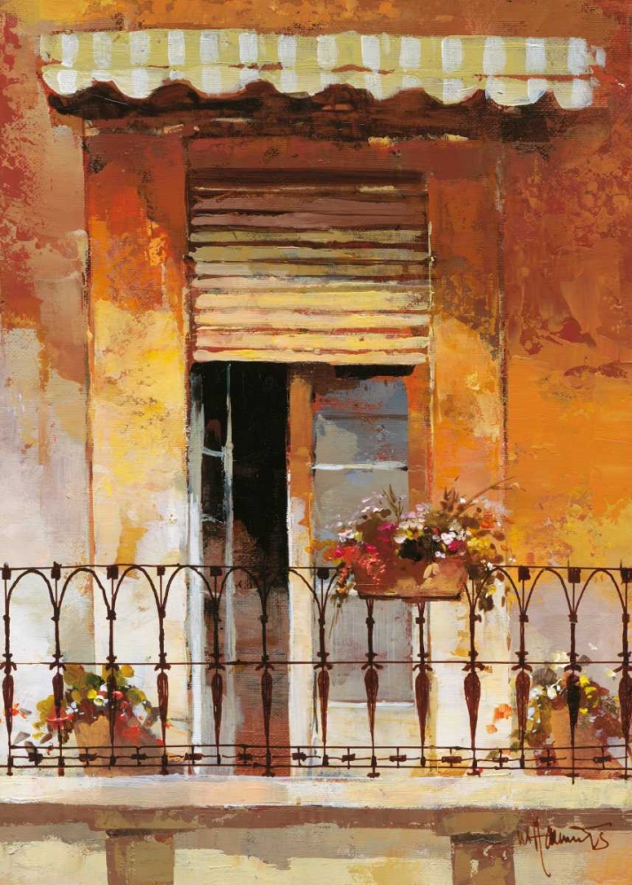 Balcony II art print by Willem Haenraets for $57.95 CAD
