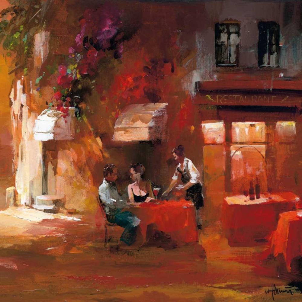Dinner for two III art print by Willem Haenraets for $57.95 CAD