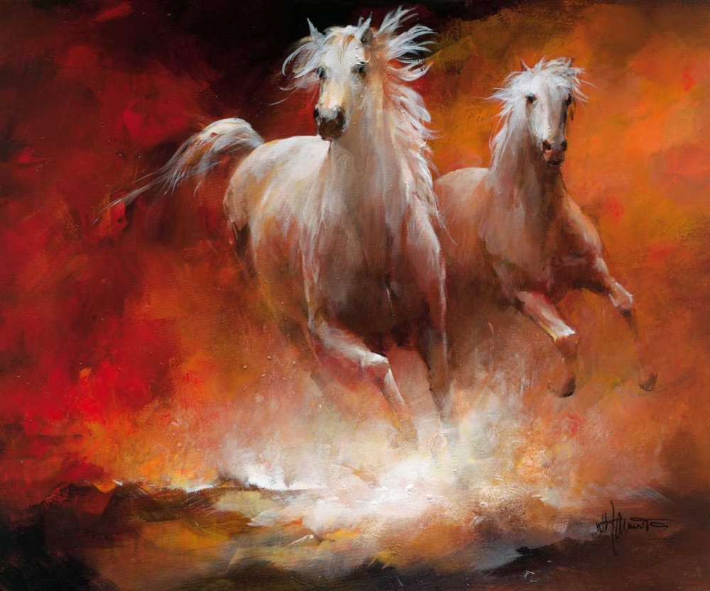 Wild Horses II art print by Willem Haenraets for $57.95 CAD
