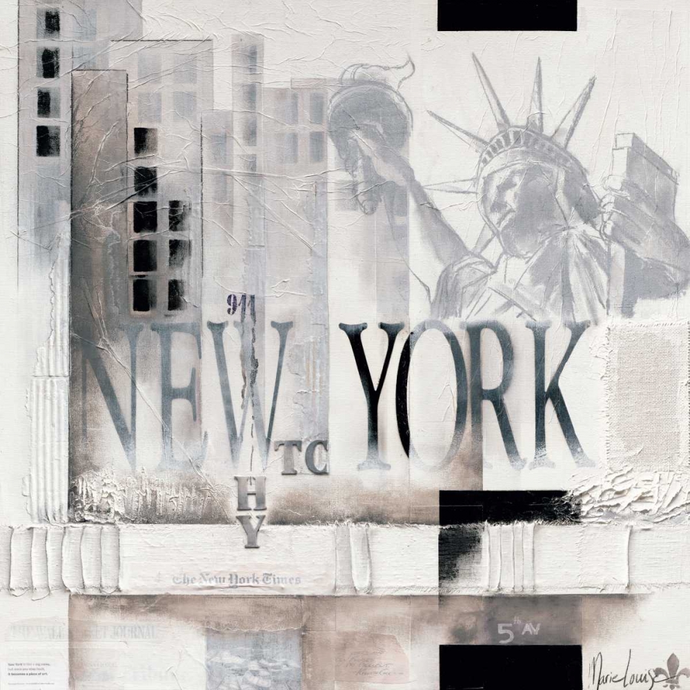 New York Why WTC art print by Marie-Louise Oudkerk for $57.95 CAD