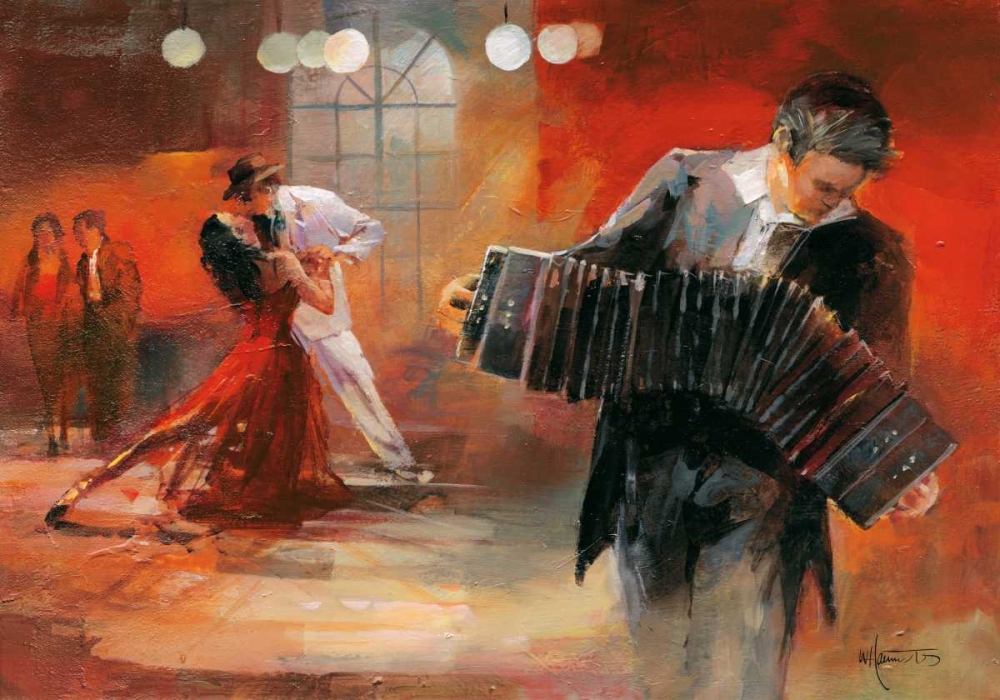 Bandoneon art print by Willem Haenraets for $57.95 CAD