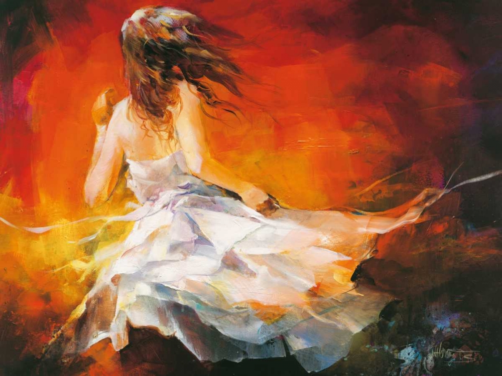 Young Girl II art print by Willem Haenraets for $57.95 CAD