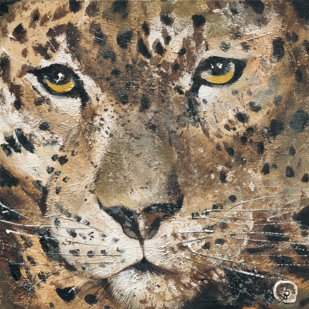 Leopard art print by Yuliya Volynets for $57.95 CAD
