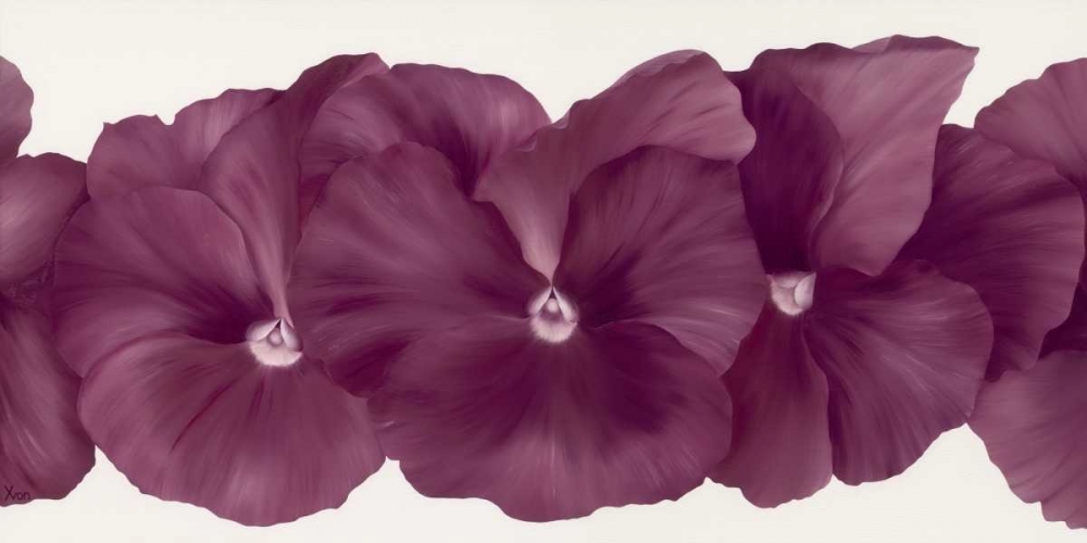 Violet Flower III art print by Yvonne Poelstra-Holzhaus for $57.95 CAD