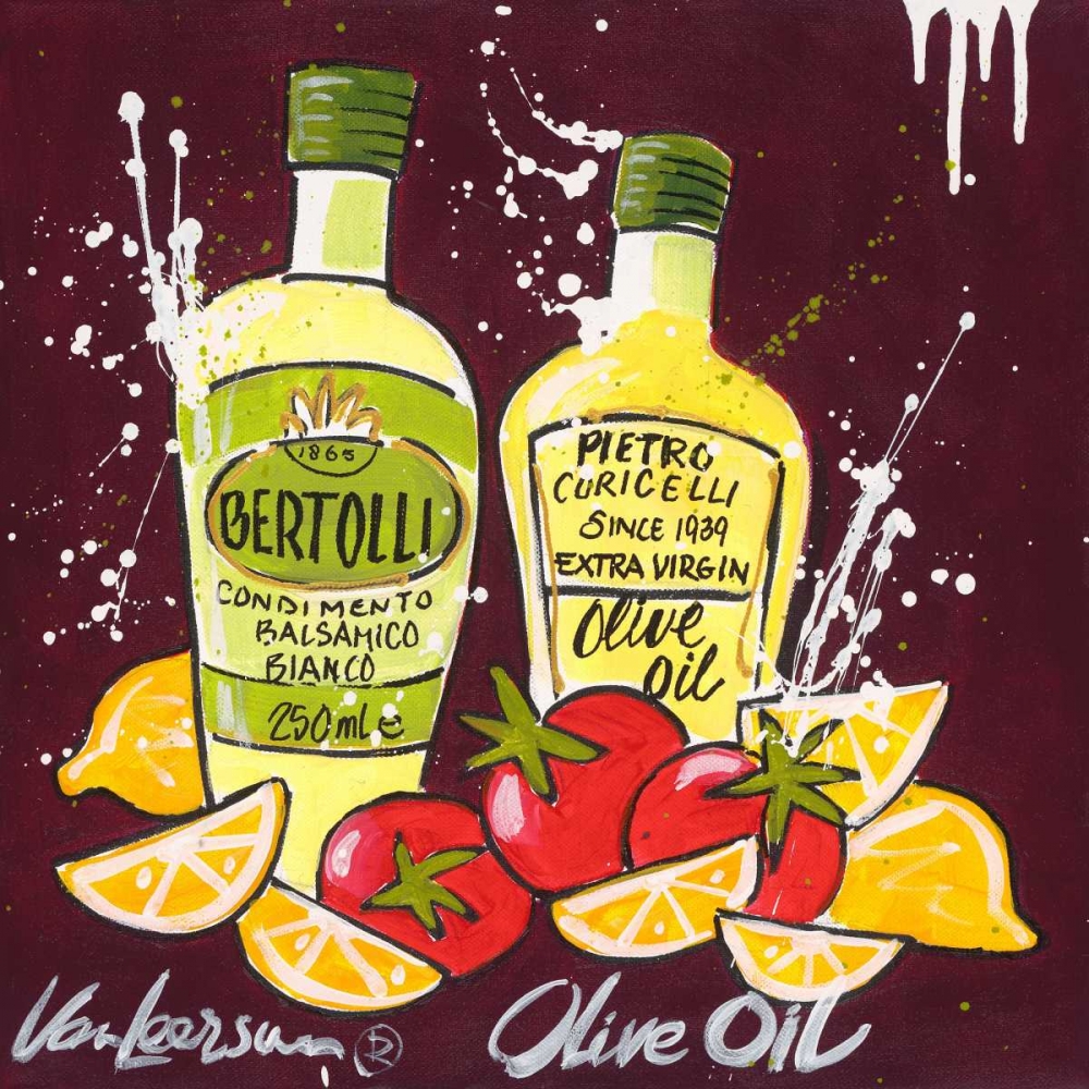 Olive oil art print by El van Leersum for $57.95 CAD