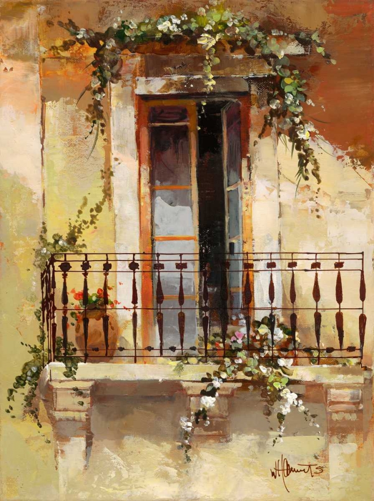 Balcony III art print by Willem Haenraets for $57.95 CAD