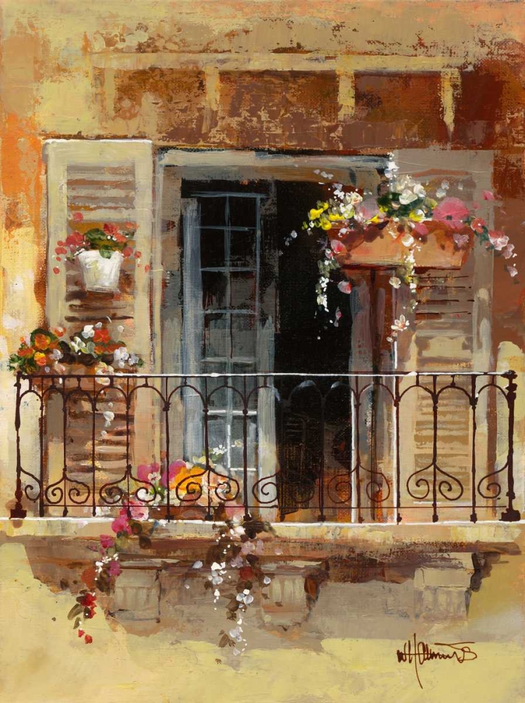 Balcony IV art print by Willem Haenraets for $57.95 CAD