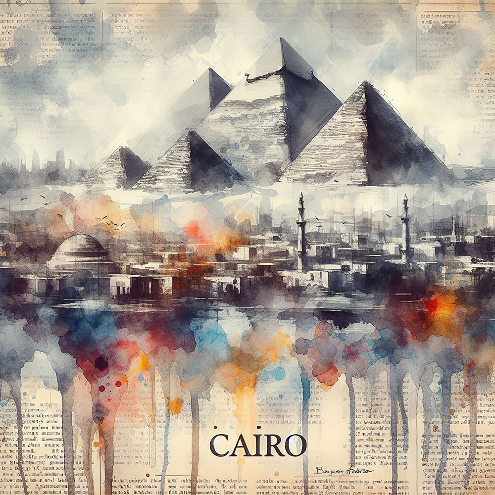 Cairo art print by Benjamin Anderson for $57.95 CAD
