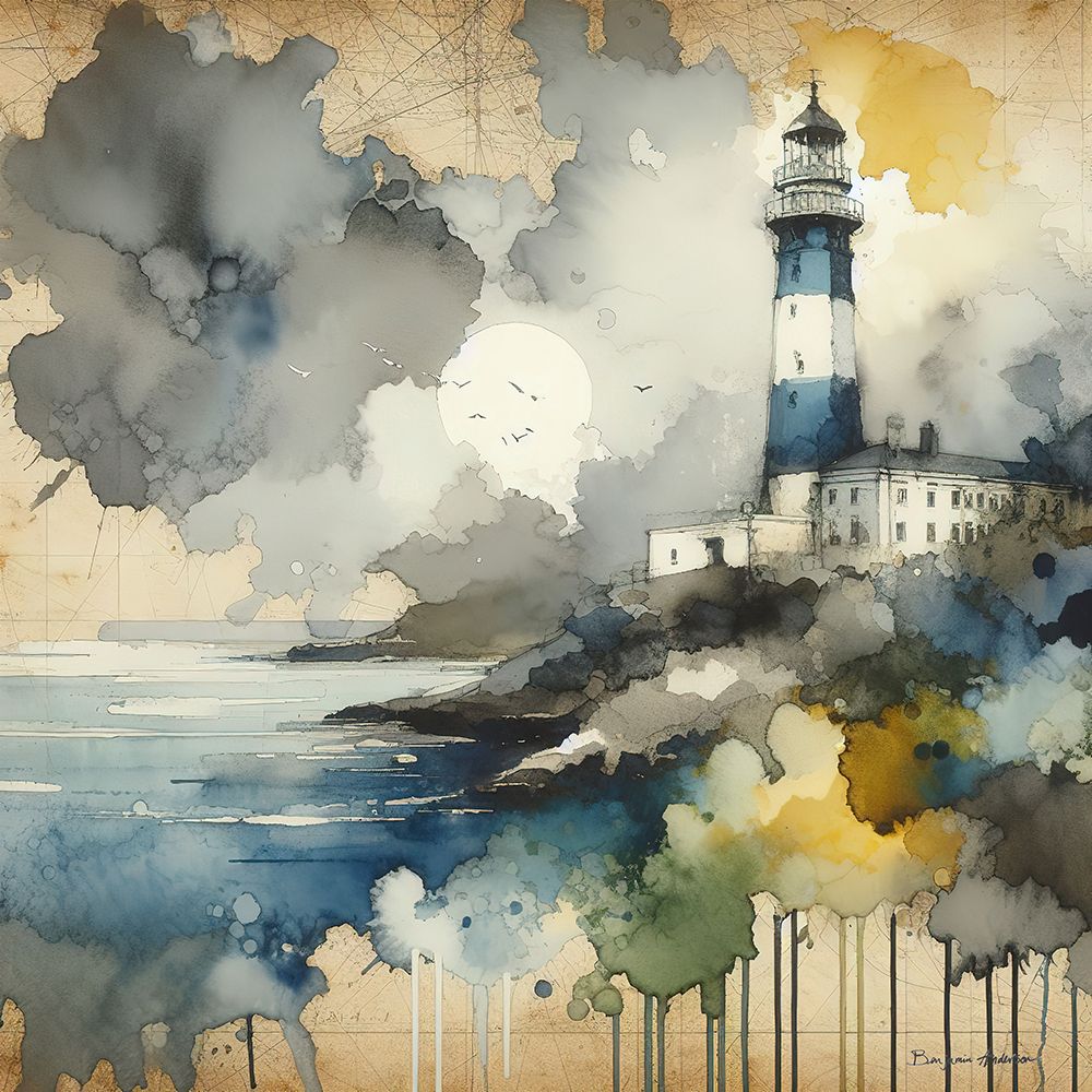 Lighthouse Hotel art print by Benjamin Anderson for $57.95 CAD
