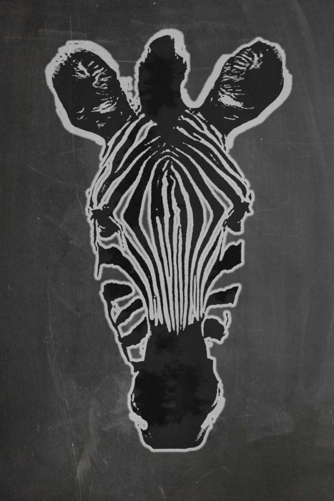 Zebra Gris art print by Anne Waltz for $57.95 CAD