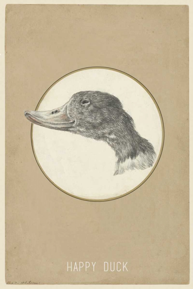 Happy Duck art print by Anne Waltz for $57.95 CAD