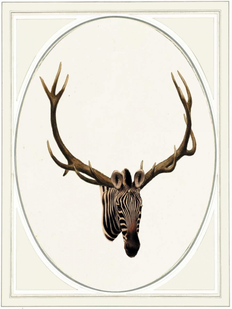 Zebradeer II art print by Anne Waltz for $57.95 CAD