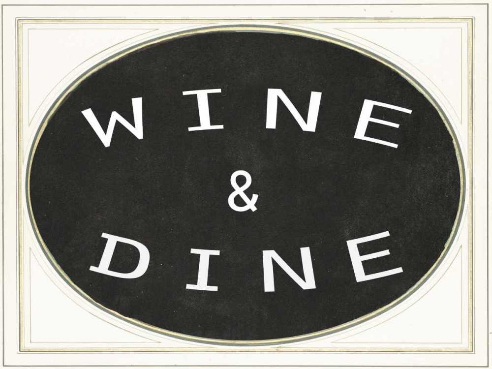 Wine and dine II art print by Anne Waltz for $57.95 CAD