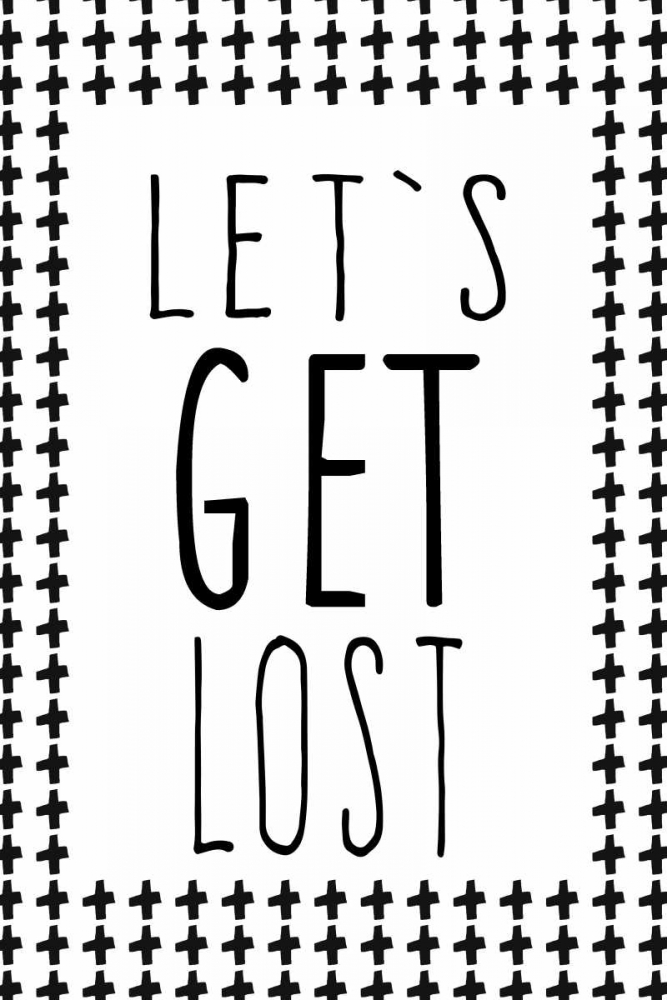 Let get lost art print by Anne Waltz for $57.95 CAD