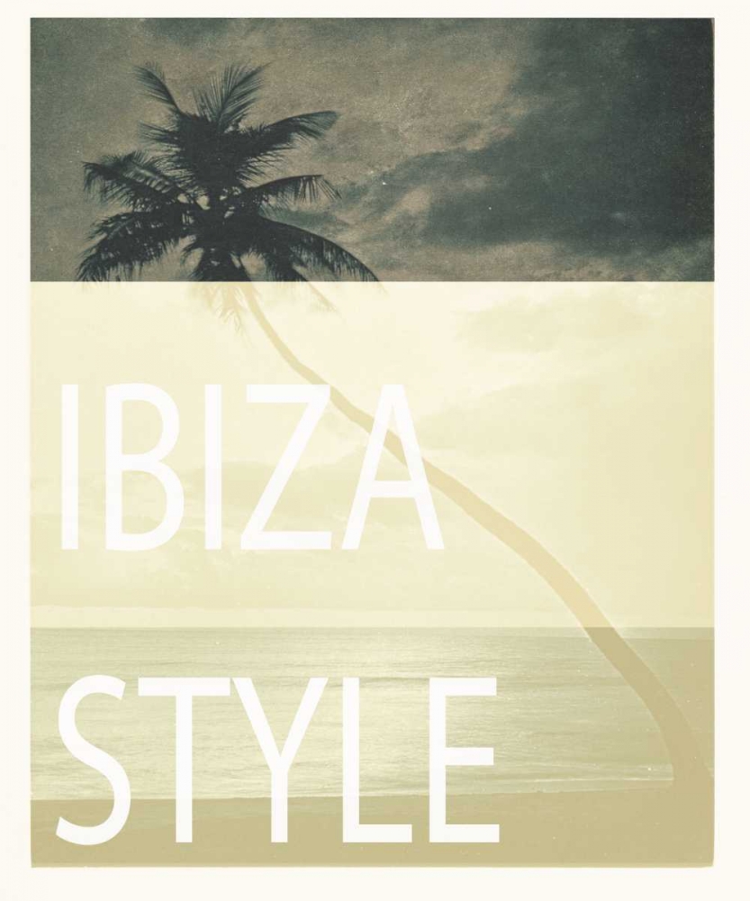 Ibiza palm style art print by Anne Waltz for $57.95 CAD