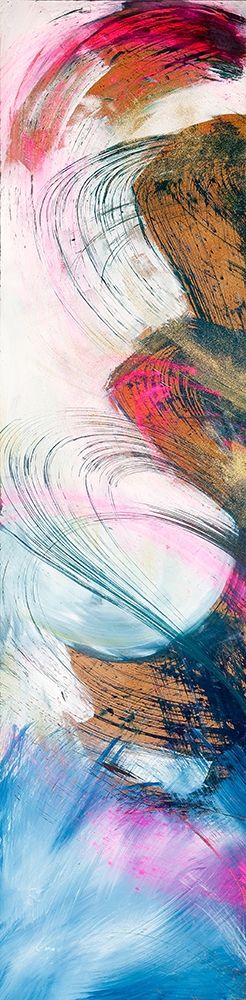 Abstraction with pink I art print by Andrea Silberhorn-Piller for $57.95 CAD
