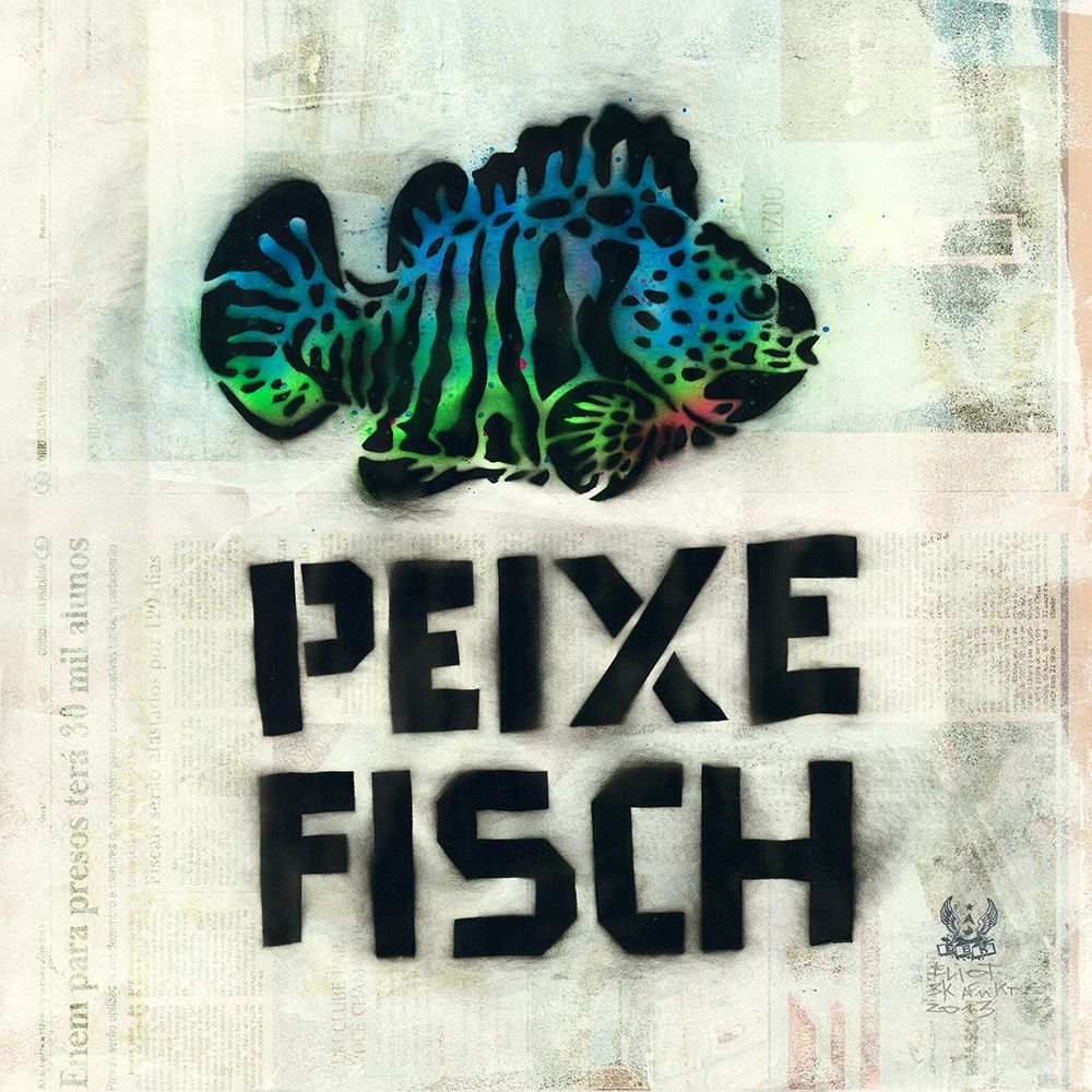 Peixe art print by Eliot for $57.95 CAD
