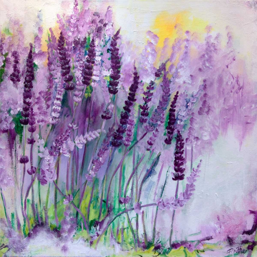 Lavendel I art print by Petra Ruther for $57.95 CAD