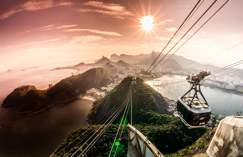 View over Rio de Janeiro art print by Toby Seifinger for $57.95 CAD