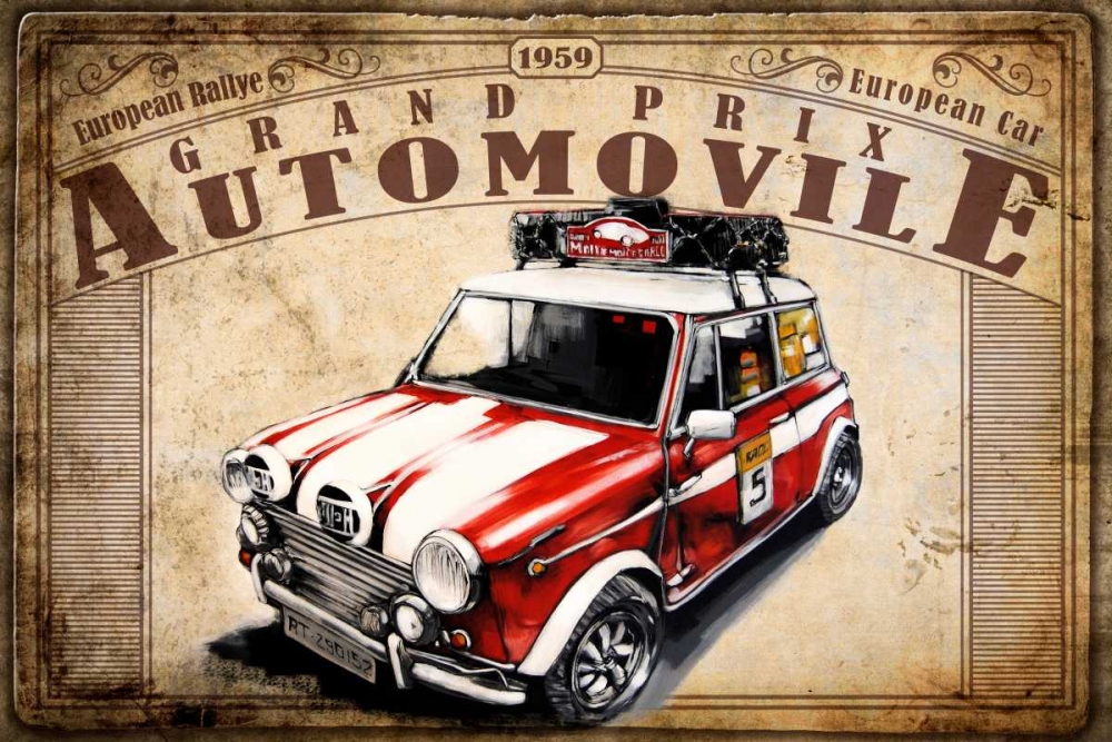 Grand Prix Automovile art print by Bresso Sola for $57.95 CAD