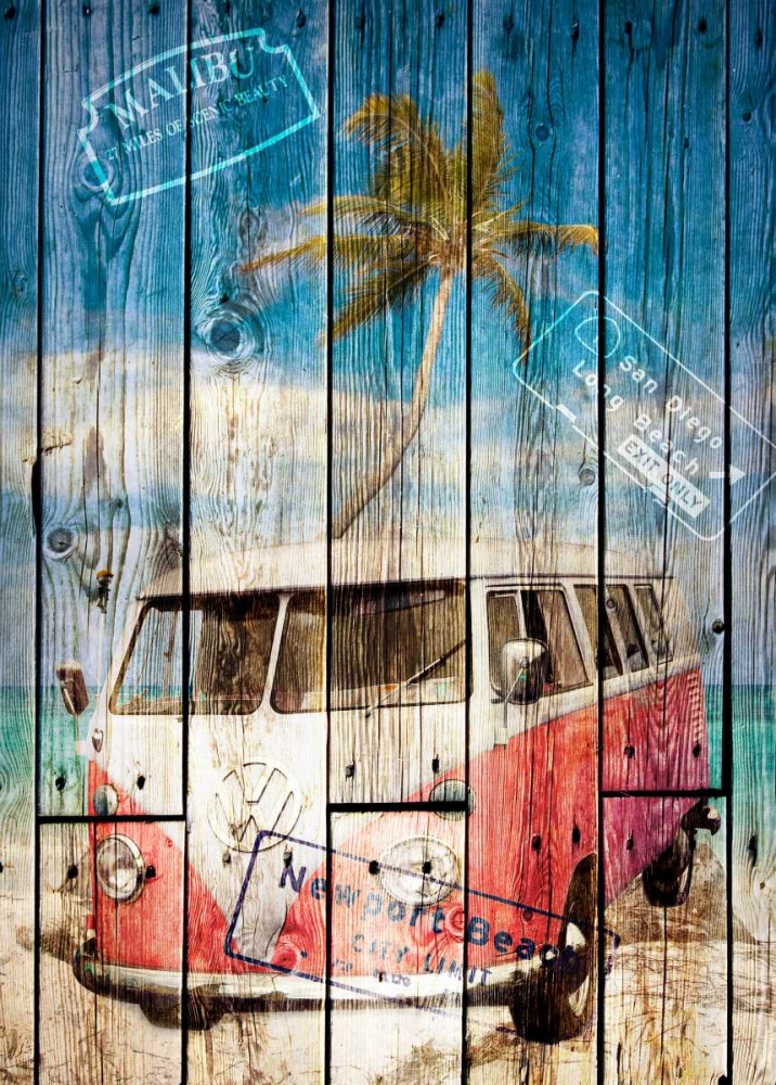 The Van art print by Bresso Sola for $57.95 CAD