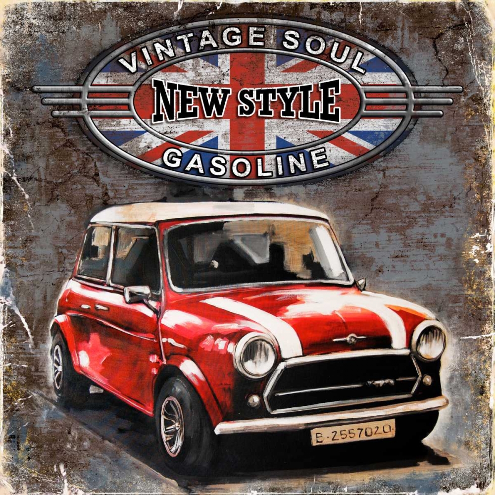 Car Vintage Soul art print by Bresso Sola for $57.95 CAD