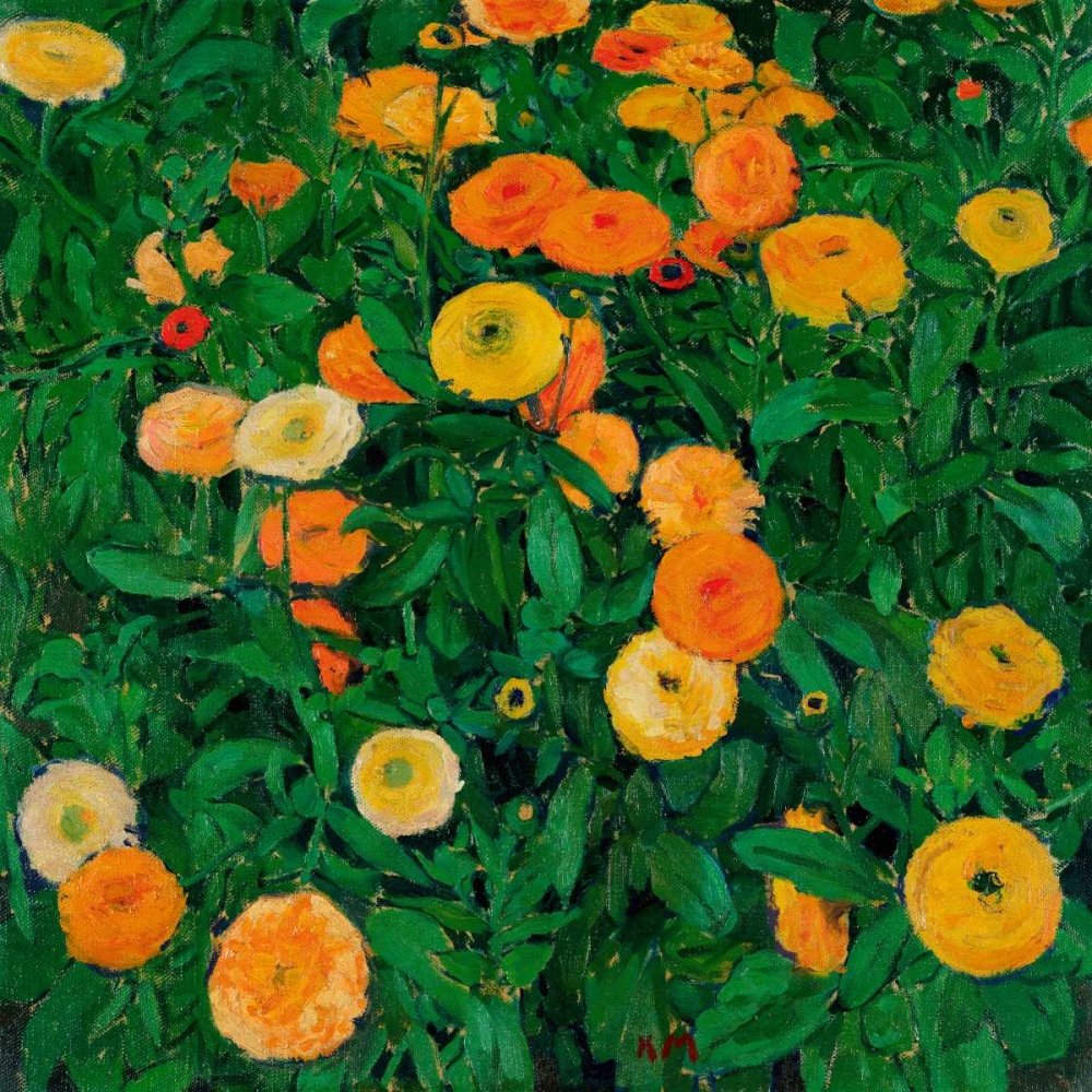 Marigolds art print by Koloman Moser for $57.95 CAD