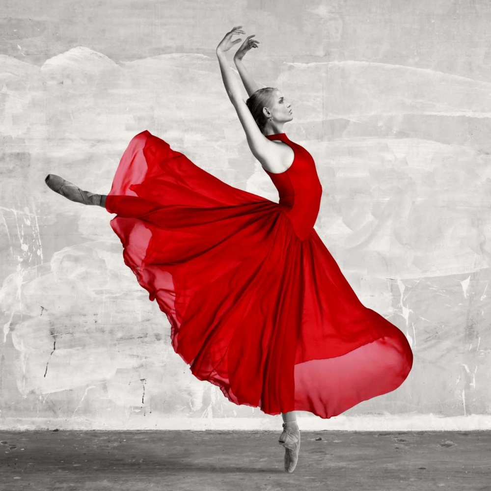 Ballerina in Red (detail) art print by Haute Photo Collection for $57.95 CAD