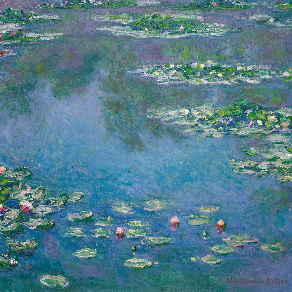 Water Lilies art print by Claude Monet for $57.95 CAD