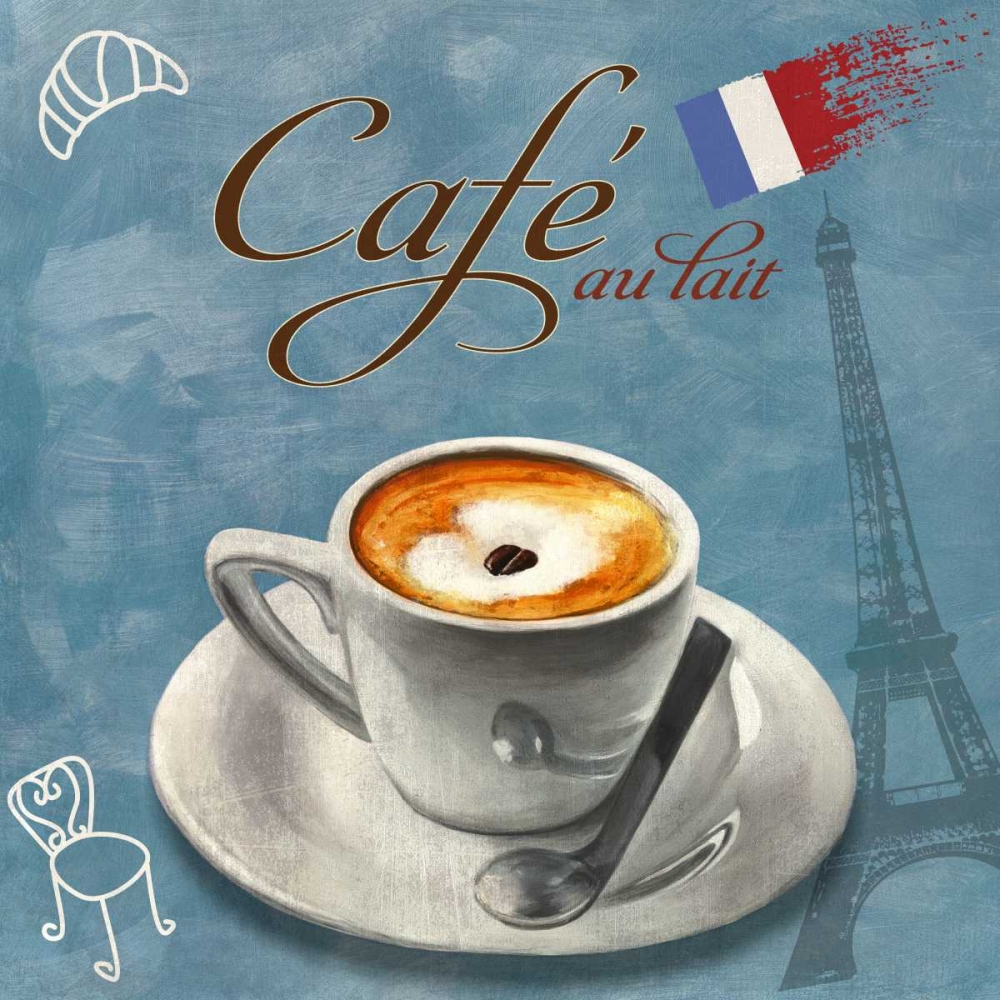 Cafe au lait art print by Skip Teller for $57.95 CAD