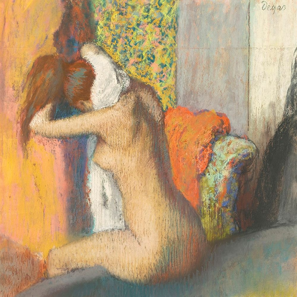 Apres le Bain- Femme Sessuyant la Nuque art print by Edgar Degas for $57.95 CAD