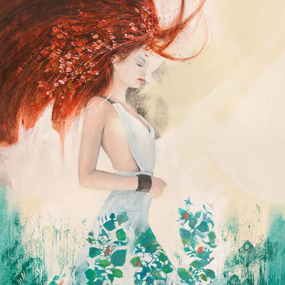 Fairy of Spring (detail) art print by Erica Pagnoni for $57.95 CAD