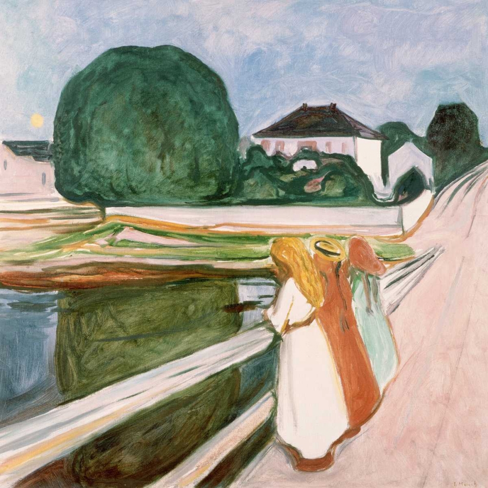 White Night art print by Edvard Munch for $57.95 CAD