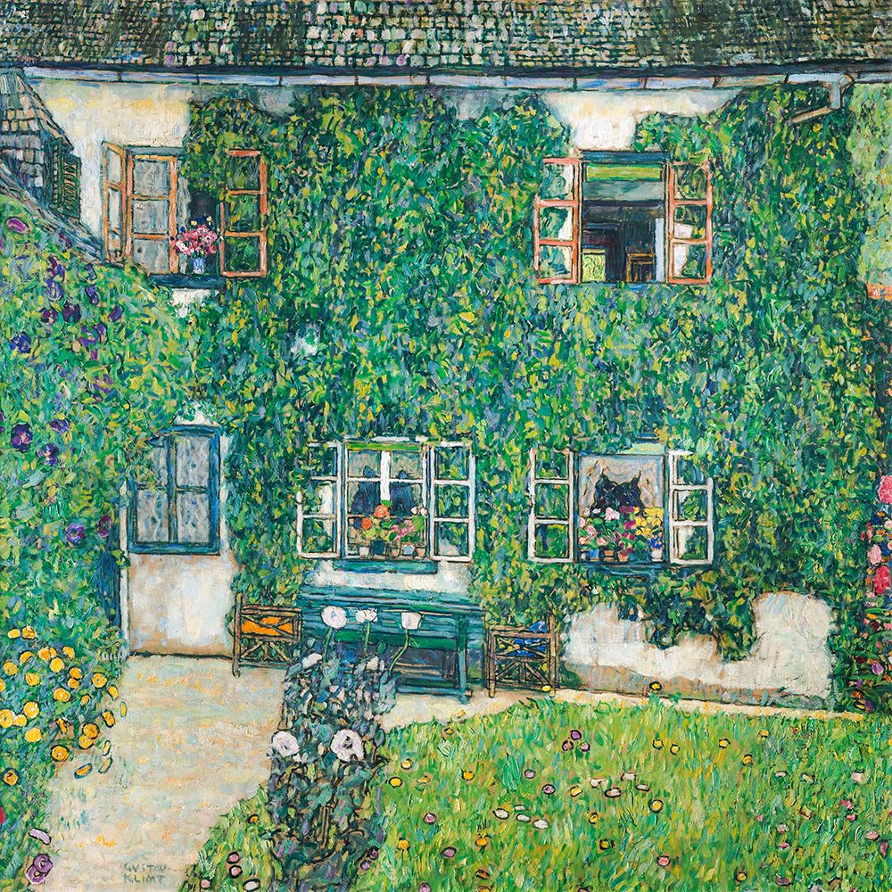 Foresters House in Weissenbach II (Garden), 1914 art print by Gustav Klimt for $57.95 CAD