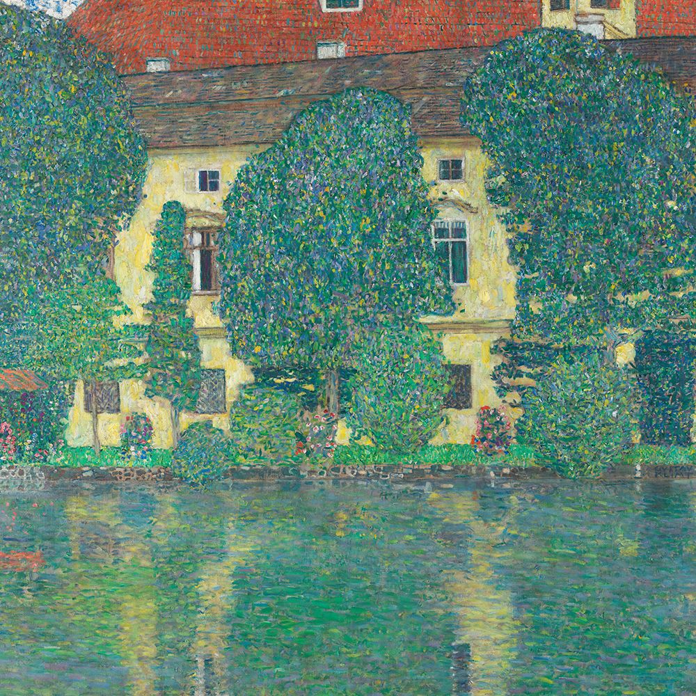 Schloss Kammer on Lake Attersee III, 1909-1910 art print by Gustav Klimt for $57.95 CAD