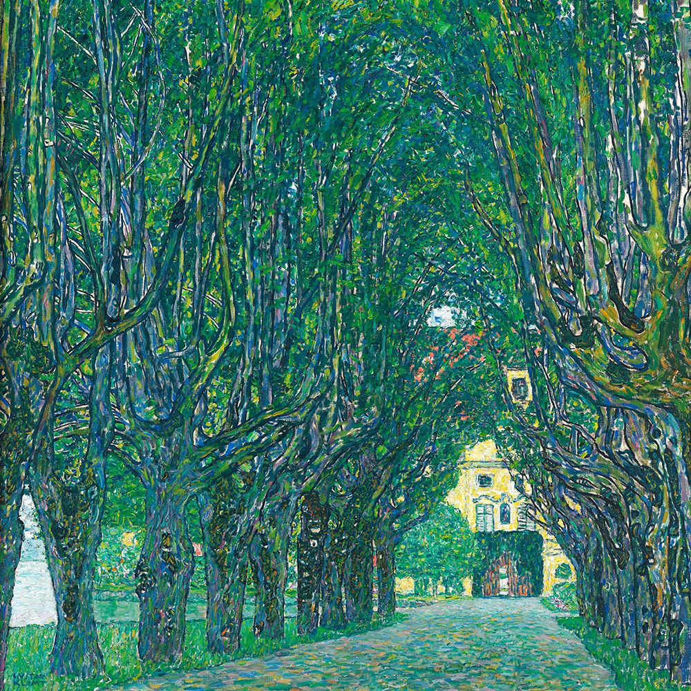 Avenue to Schloss Kammer, 1912 art print by Gustav Klimt for $57.95 CAD