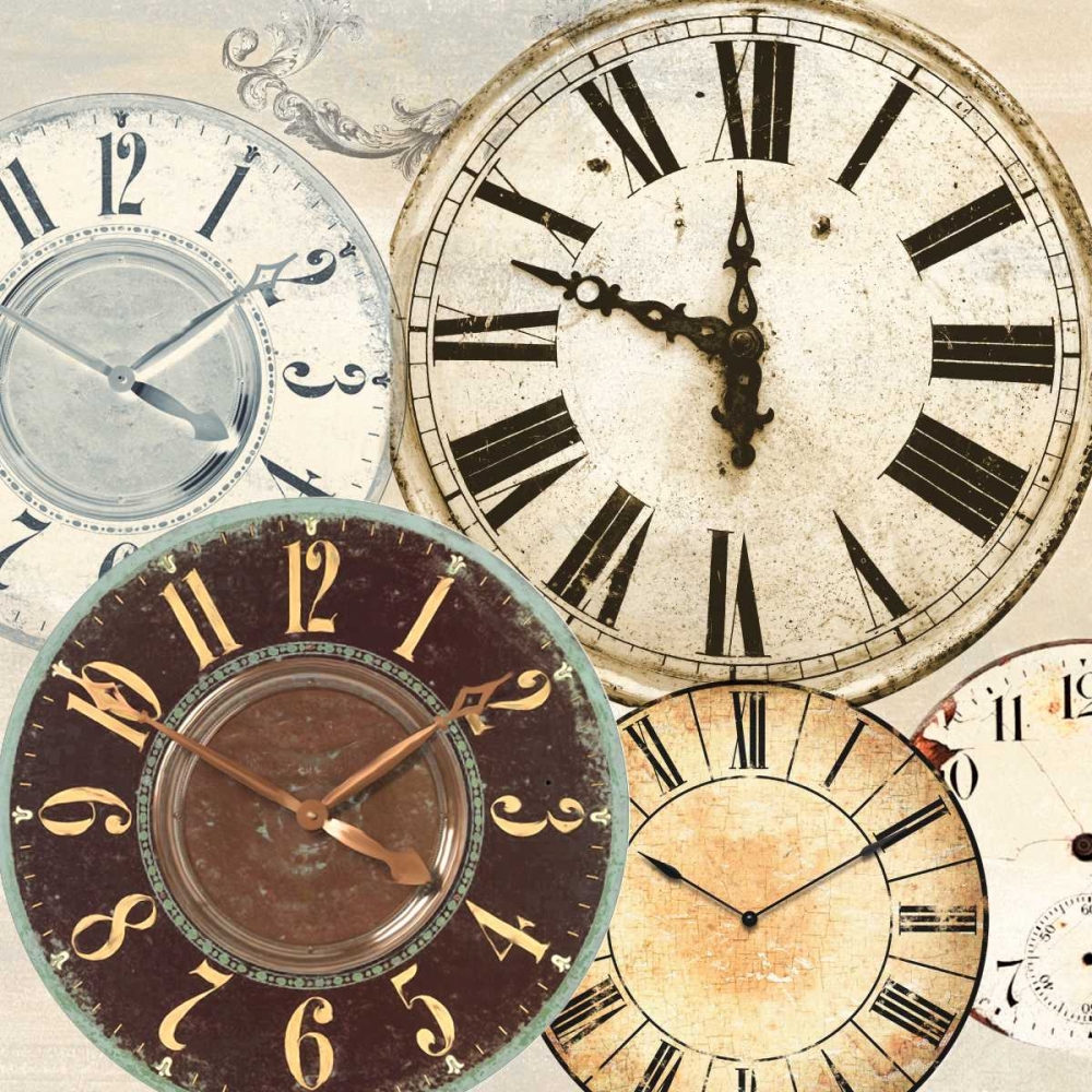Timepieces II art print by Joannoo for $57.95 CAD