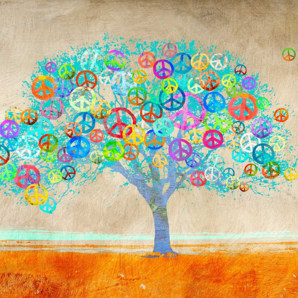 Tree of Peace (detail) art print by Malia Rodrigues for $57.95 CAD