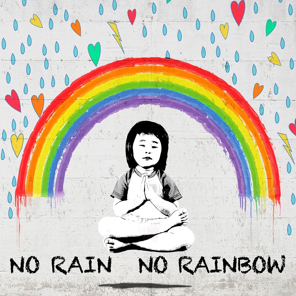 No Rain No Rainbow (detail) art print by Masterfunk Collective for $57.95 CAD