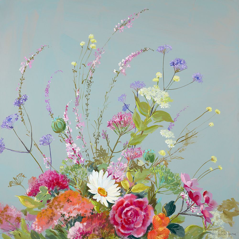 Marguerite and Verbena art print by Nel Whatmore for $57.95 CAD