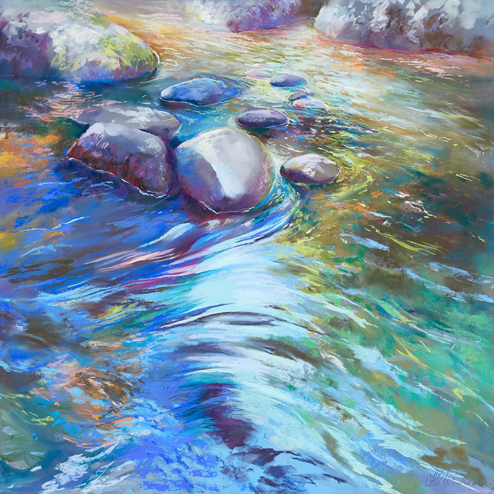 Water under the bridge art print by Nel Whatmore for $57.95 CAD