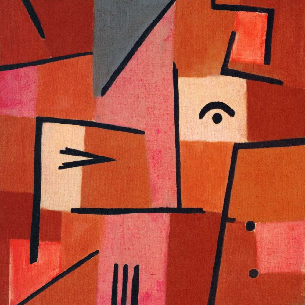 Beware of Red art print by Paul Klee for $57.95 CAD