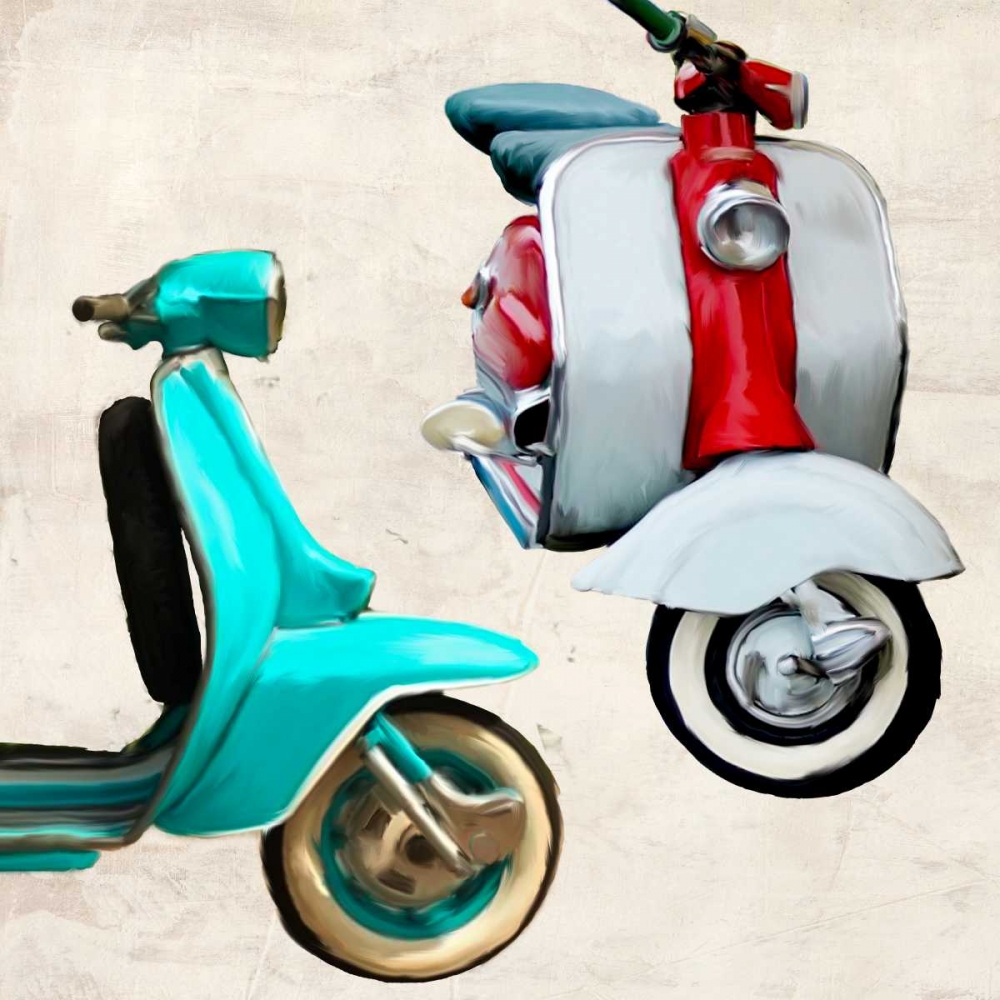 Superscooters I art print by Teo Rizzardi for $57.95 CAD