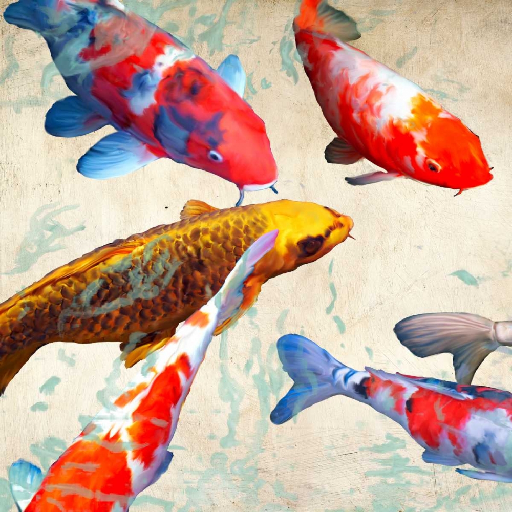 Koi I art print by Teo Rizzardi for $57.95 CAD