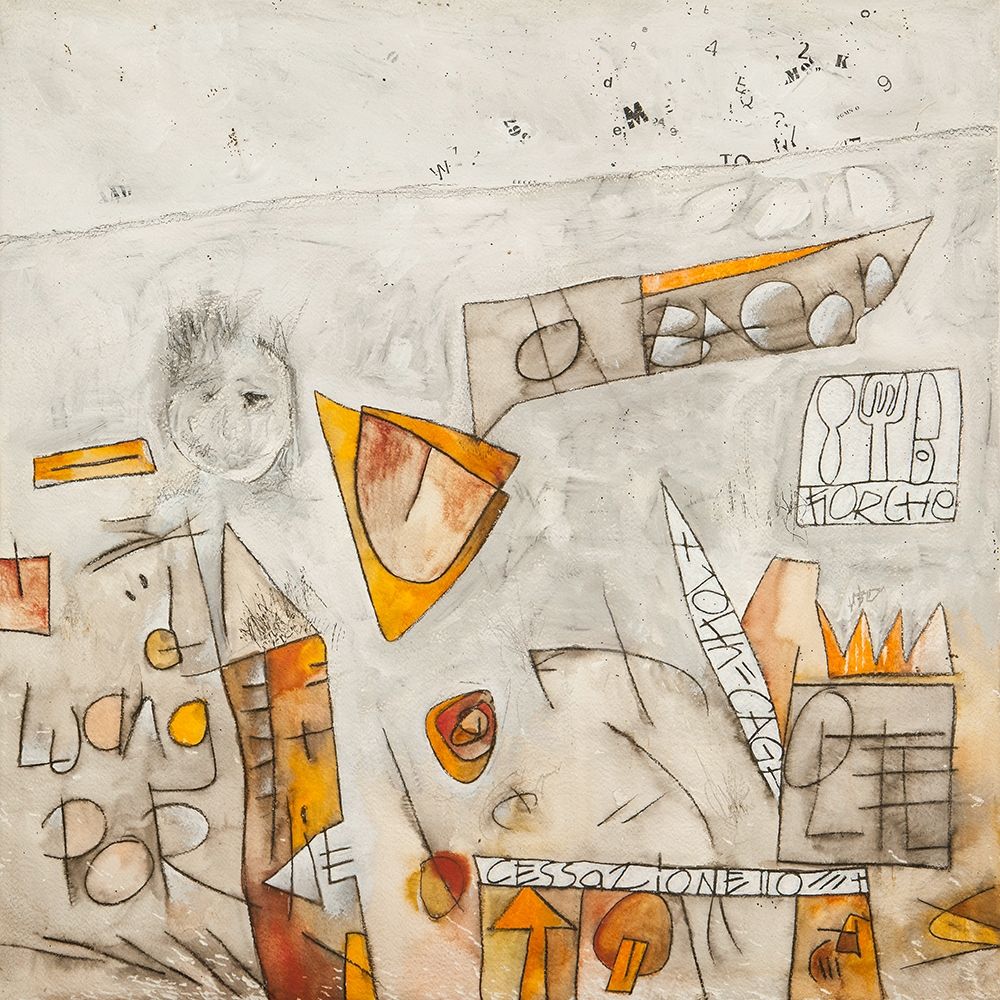 Senza titolo II (Cage and Bacon) art print by Vittorio Teruzzi for $57.95 CAD