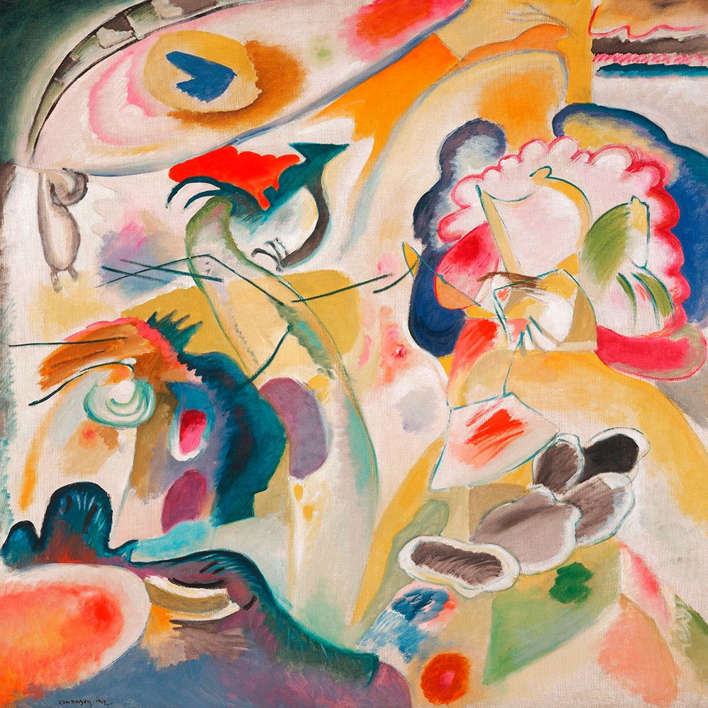 Improvisation No. 29 (The Swan) art print by Wassily Kandinsky for $57.95 CAD