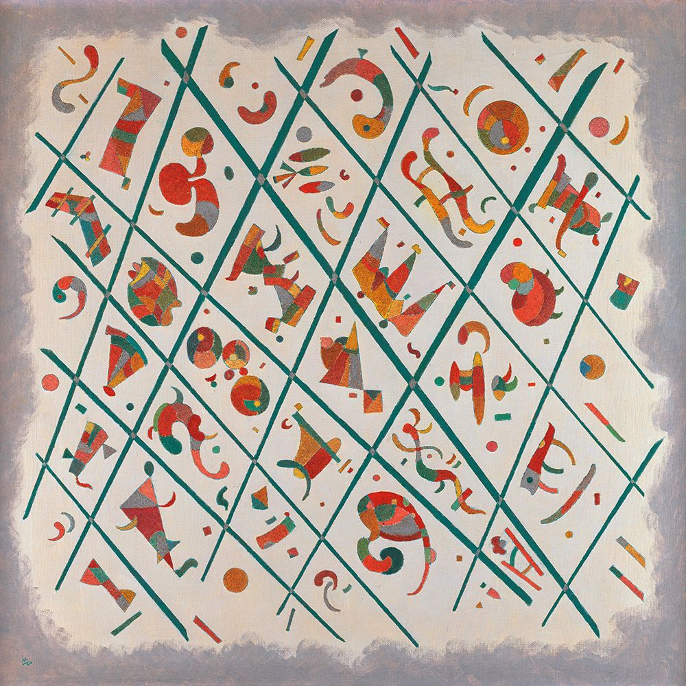 Division -Unit, 1934 art print by Wassily Kandinsky for $57.95 CAD