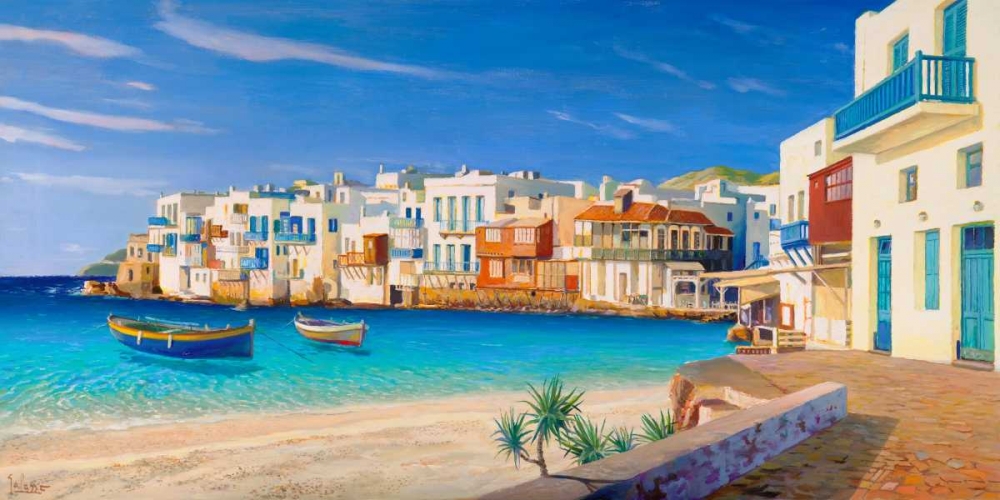 Mykonos art print by Adriano Galasso for $57.95 CAD