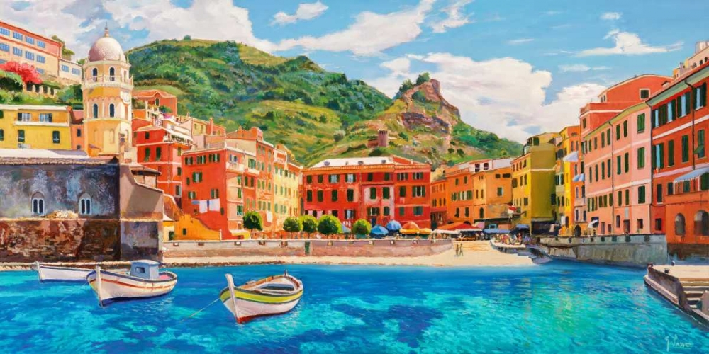 Vernazza nel sole art print by Adriano Galasso for $57.95 CAD