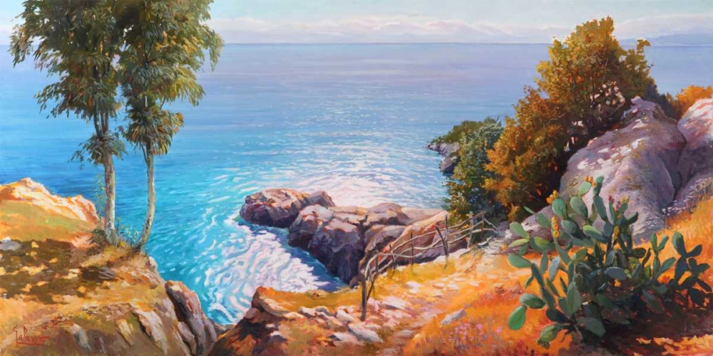 Orizzonte Mediterraneo art print by Adriano Galasso for $57.95 CAD